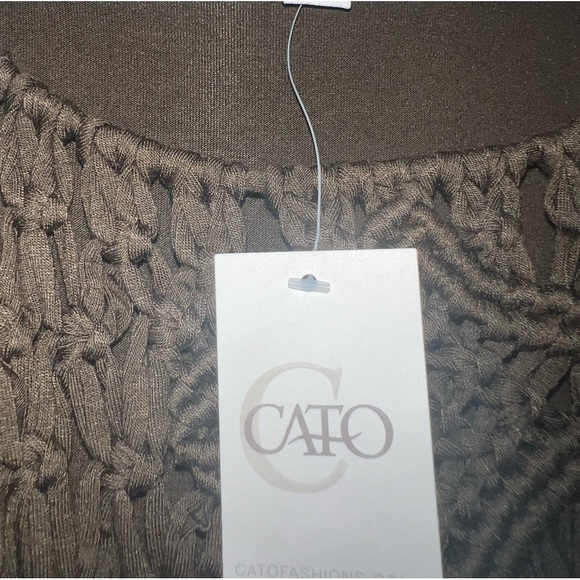 BRAND NWT Cato Long Dark Green Dress size M - Picture 9 of 12